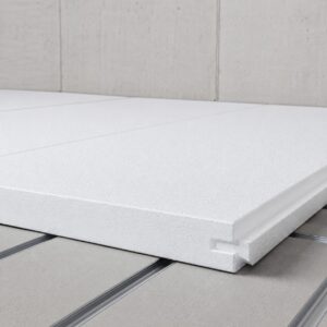 InsuFoam Plus con machimbre - vista general de la placa blanco